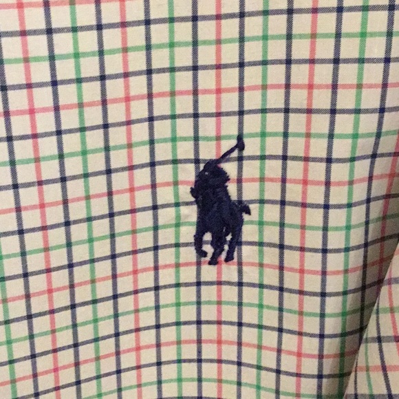 *EUC* Ralph Lauren small check button down. Size XL. - Picture 3 of 4